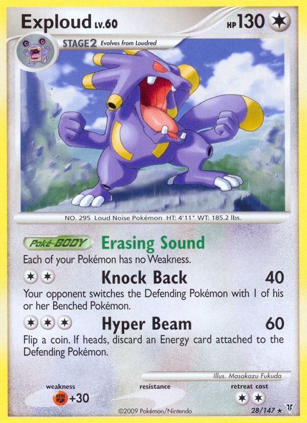 Exploud - Supreme Victors - #28 - Pokemon TCG card