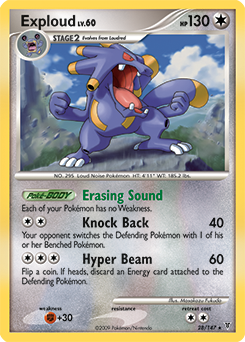 Exploud #28 Exploud - Supreme Victors - #28 - Pokemon TCG card