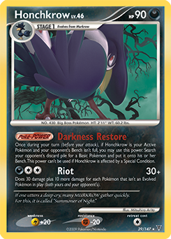 Honchkrow - Supreme Victors - #29 - Pokemon TCG card