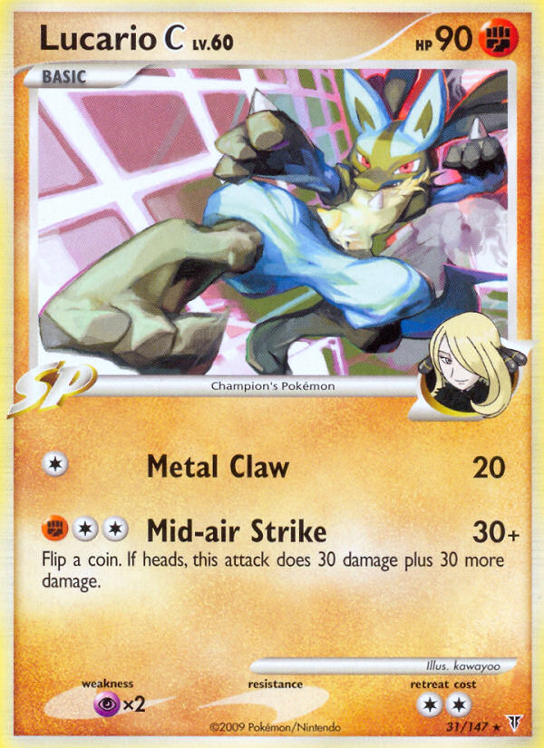 Lucario C - Supreme Victors - #31 - Pokemon TCG card