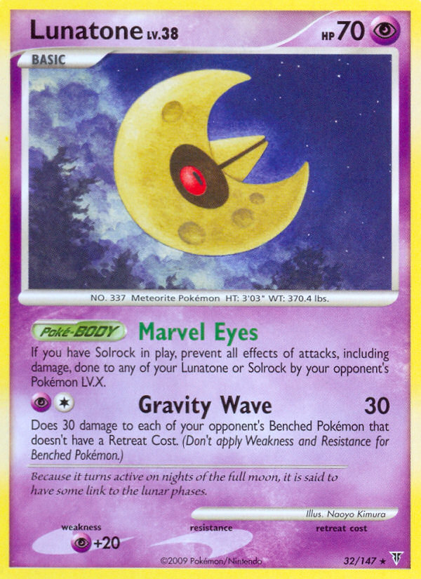 Lunatone - Supreme Victors - #32 - Pokemon TCG card