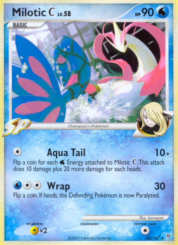 Milotic C - Supreme Victors - #35 - Pokemon TCG card