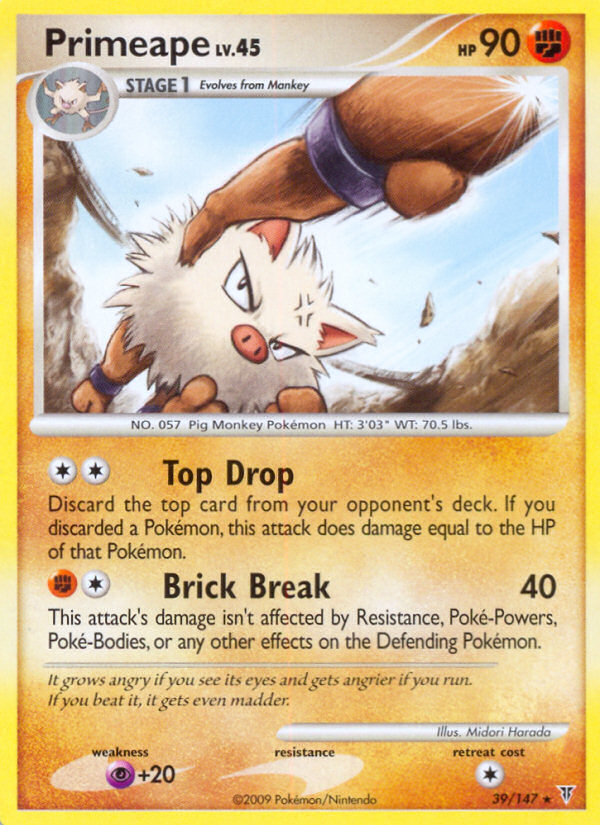 Primeape - Supreme Victors - #39 - Pokemon TCG card
