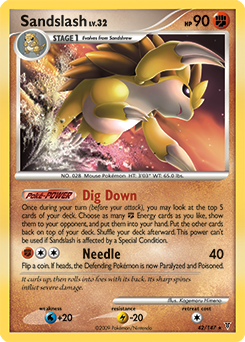 Sandslash #42 Sandslash - Supreme Victors - #42 - Pokemon TCG card