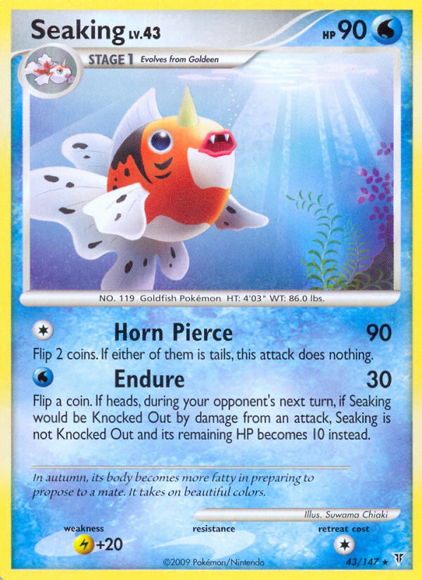 Seaking - Supreme Victors - #43 - Pokemon TCG card