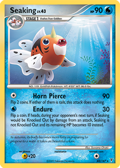 Seaking #43 Seaking - Supreme Victors - #43 - Pokemon TCG card