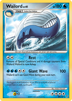 Wailord #47 Wailord - Supreme Victors - #47 - Pokemon TCG card