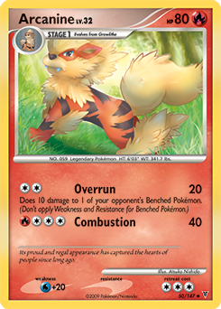 Arcanine #50 Arcanine - Supreme Victors - #50 - Pokemon TCG card