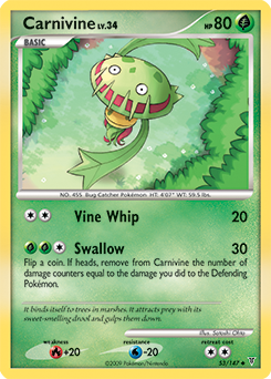 Carnivine #53 Carnivine - Supreme Victors - #53 - Pokemon TCG card