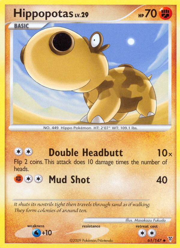 Hippopotas - Supreme Victors - #61 - Pokemon TCG card