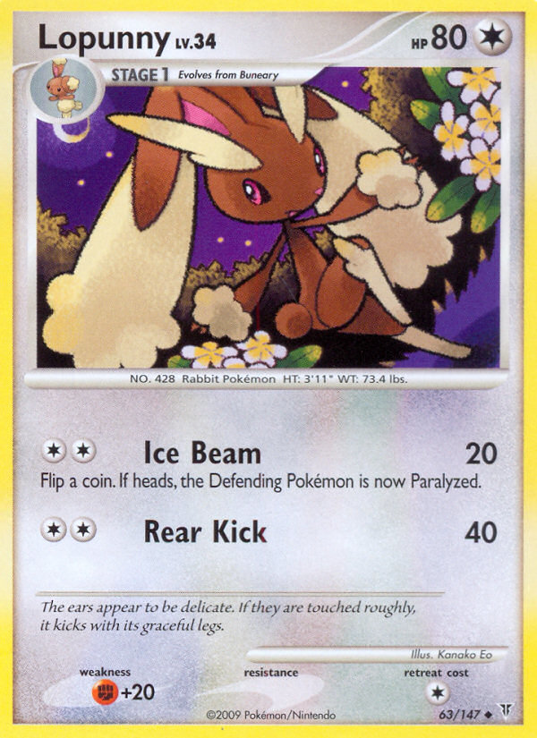 Lopunny - Supreme Victors - #63 - Pokemon TCG card