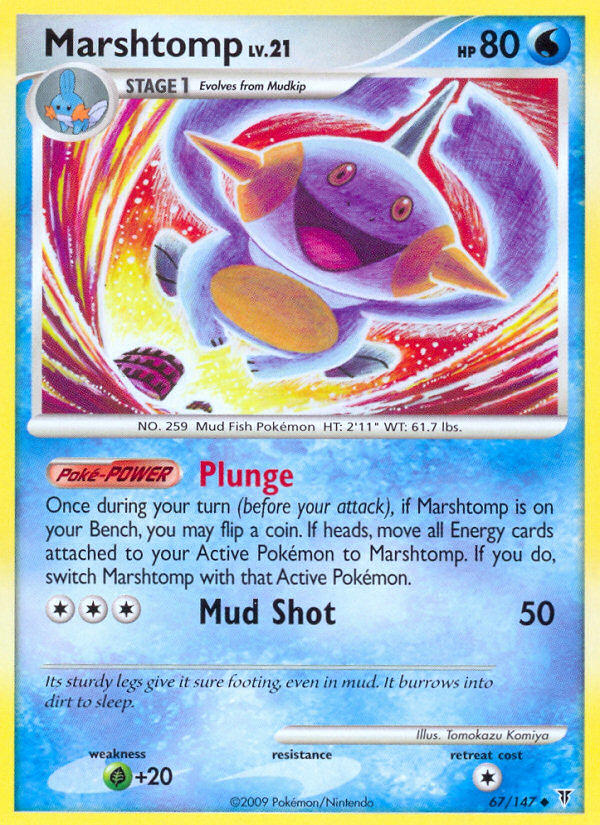 Marshtomp - Supreme Victors - #67 - Pokemon TCG card