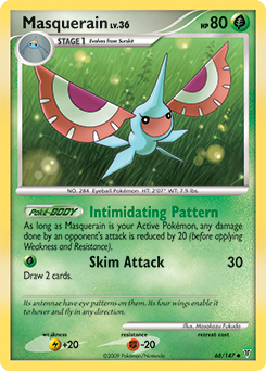 Masquerain #68 Masquerain - Supreme Victors - #68 - Pokemon TCG card