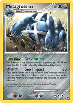 Metagross #7 Metagross - Supreme Victors - #7 - Pokemon TCG card