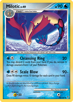 Milotic #70 Milotic - Supreme Victors - #70 - Pokemon TCG card