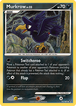 Murkrow #72 Murkrow - Supreme Victors - #72 - Pokemon TCG card