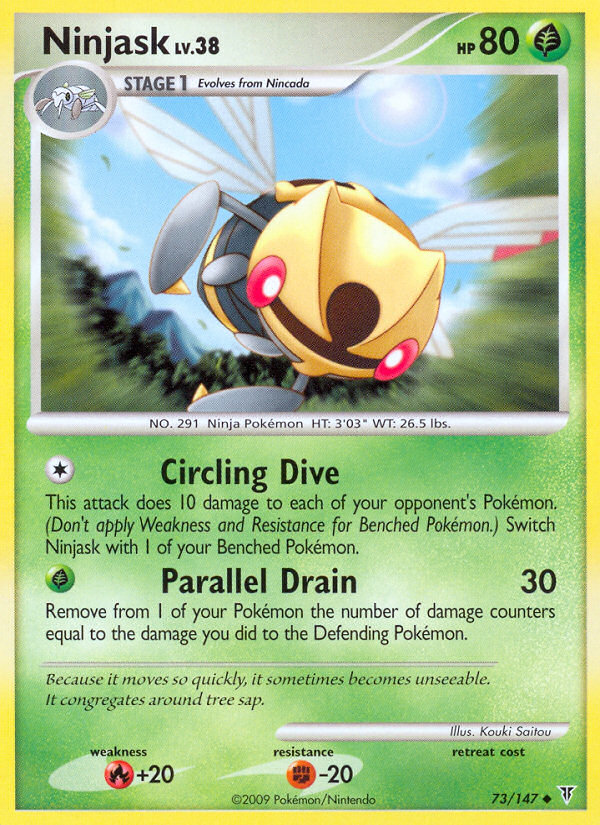 Ninjask - Supreme Victors - #73 - Pokemon TCG card