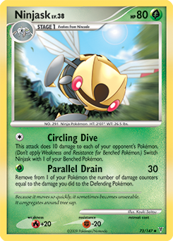 Ninjask - Supreme Victors - #73 - Pokemon TCG card