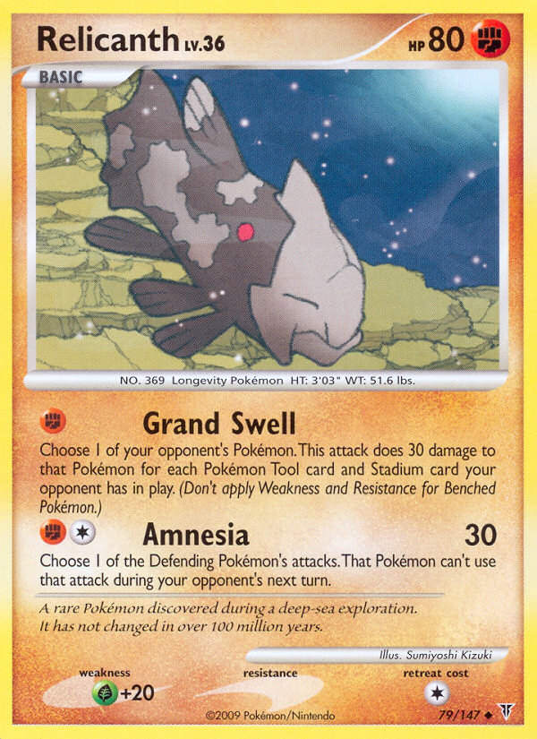 Relicanth - Supreme Victors - #79 - Pokemon TCG card