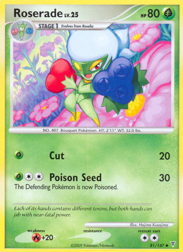 Roserade - Supreme Victors - #81 - Pokemon TCG card