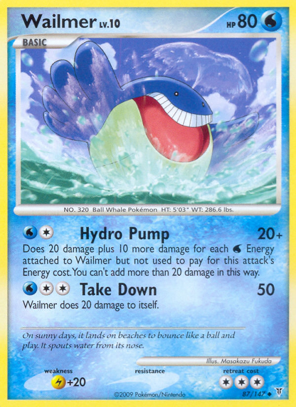 Wailmer - Supreme Victors - #87 - Pokemon TCG card