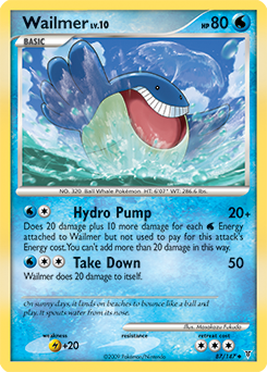 Wailmer #87 Wailmer - Supreme Victors - #87 - Pokemon TCG card