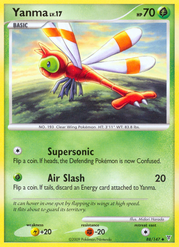 Yanma - Supreme Victors - #88 - Pokemon TCG card