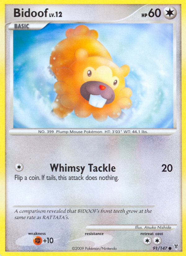 Bidoof - Supreme Victors - #91 - Pokemon TCG card