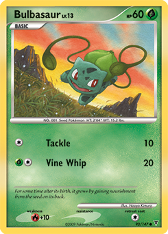 Bulbasaur #93 Bulbasaur - Supreme Victors - #93 - Pokemon TCG card