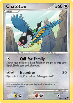 Chatot - Supreme Victors - #95 - Pokemon TCG card