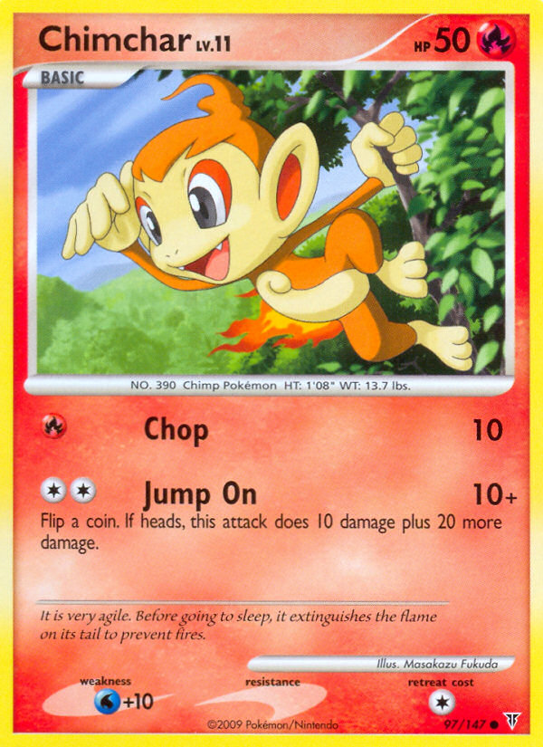 Chimchar - Supreme Victors - #97 - Pokemon TCG card