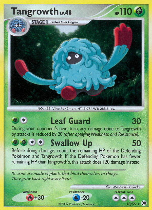 Tangrowth - Arceus - #10 - Pokemon TCG card