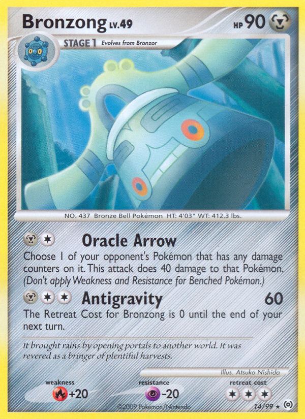 Bronzong - Arceus - #14 - Pokemon TCG card