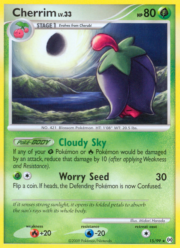 Cherrim - Arceus - #15 - Pokemon TCG card