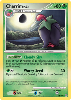 Cherrim #15 Cherrim - Arceus - #15 - Pokemon TCG card