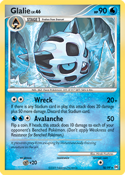 Glalie #18 Glalie - Arceus - #18 - Pokemon TCG card