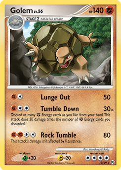 Golem #19 Golem - Arceus - #19 - Pokemon TCG card