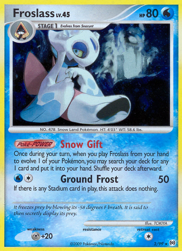 Froslass - Arceus - #2 - Pokemon TCG card