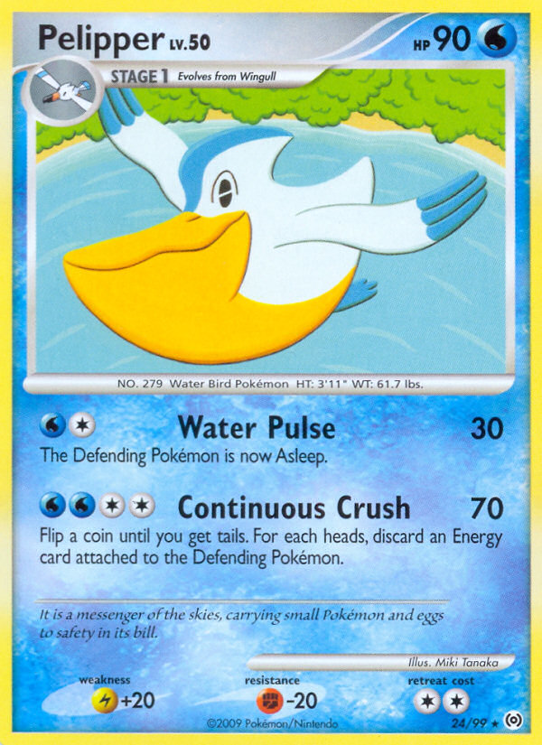 Pelipper - Arceus - #24 - Pokemon TCG card