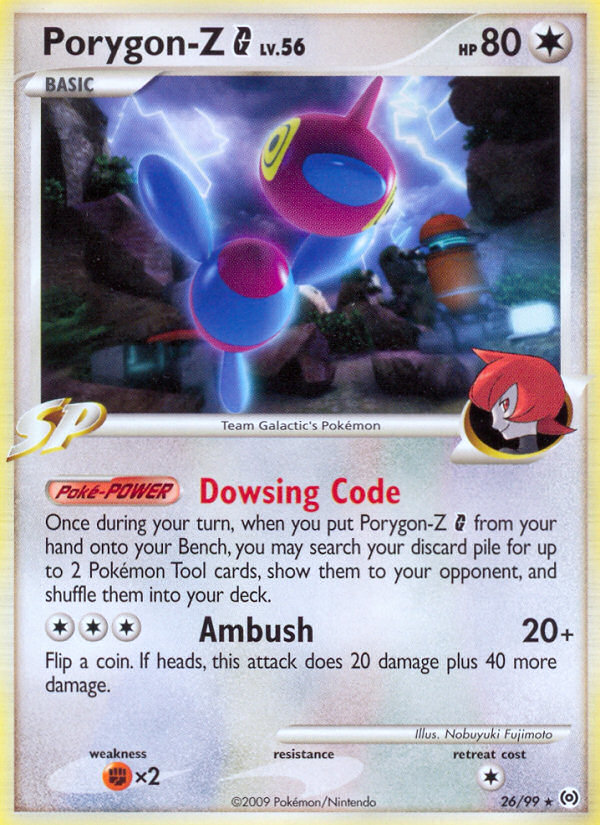 Porygon-Z G - Arceus - #26 - Pokemon TCG card