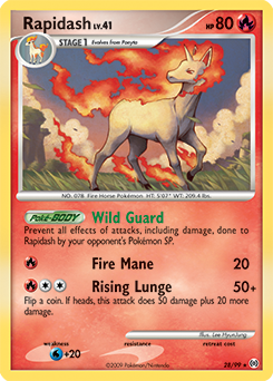 Rapidash #28 Rapidash - Arceus - #28 - Pokemon TCG card