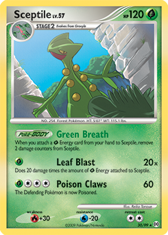Sceptile - Arceus - #30 - Pokemon TCG card
