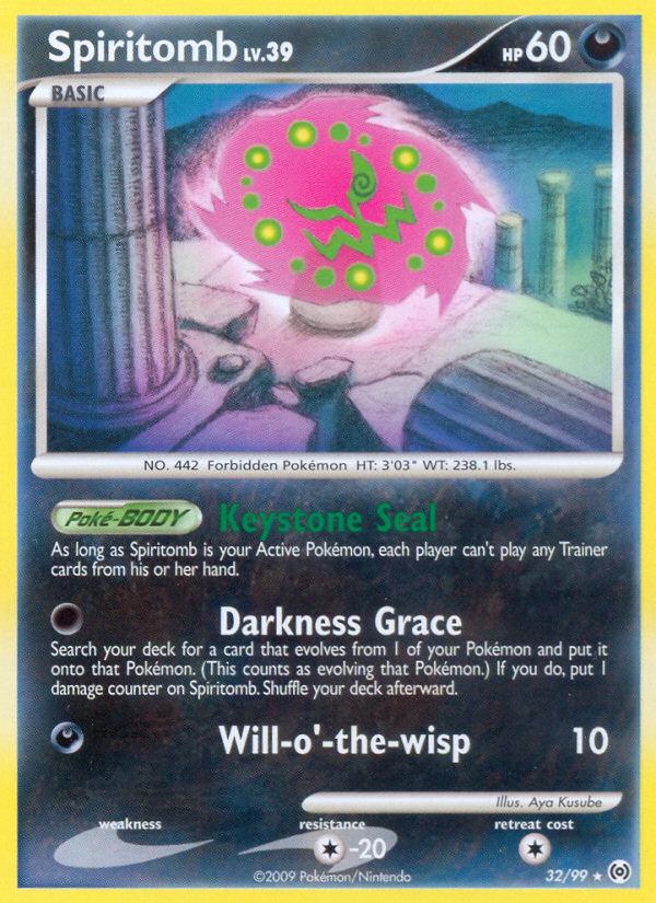 Spiritomb - Arceus - #32 - Pokemon TCG card