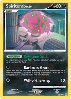 Spiritomb #32 Spiritomb - Arceus - #32 - Pokemon TCG card