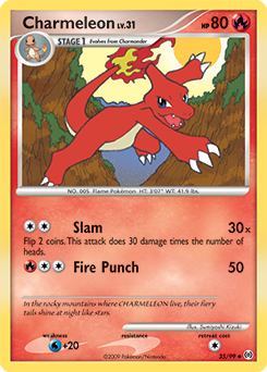 Charmeleon - Arceus - #35 - Pokemon TCG card