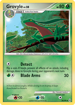 Grovyle - Arceus - #38 - Pokemon TCG card