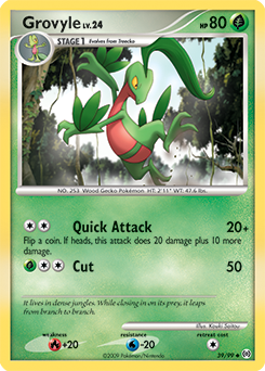 Grovyle - Arceus - #39 - Pokemon TCG card