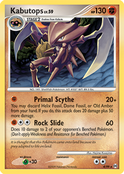 Kabutops #4 Kabutops - Arceus - #4 - Pokemon TCG card