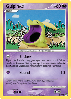 Gulpin #40 Gulpin - Arceus - #40 - Pokemon TCG card