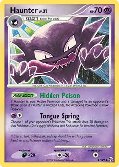 Haunter - Arceus - #41 - Pokemon TCG card